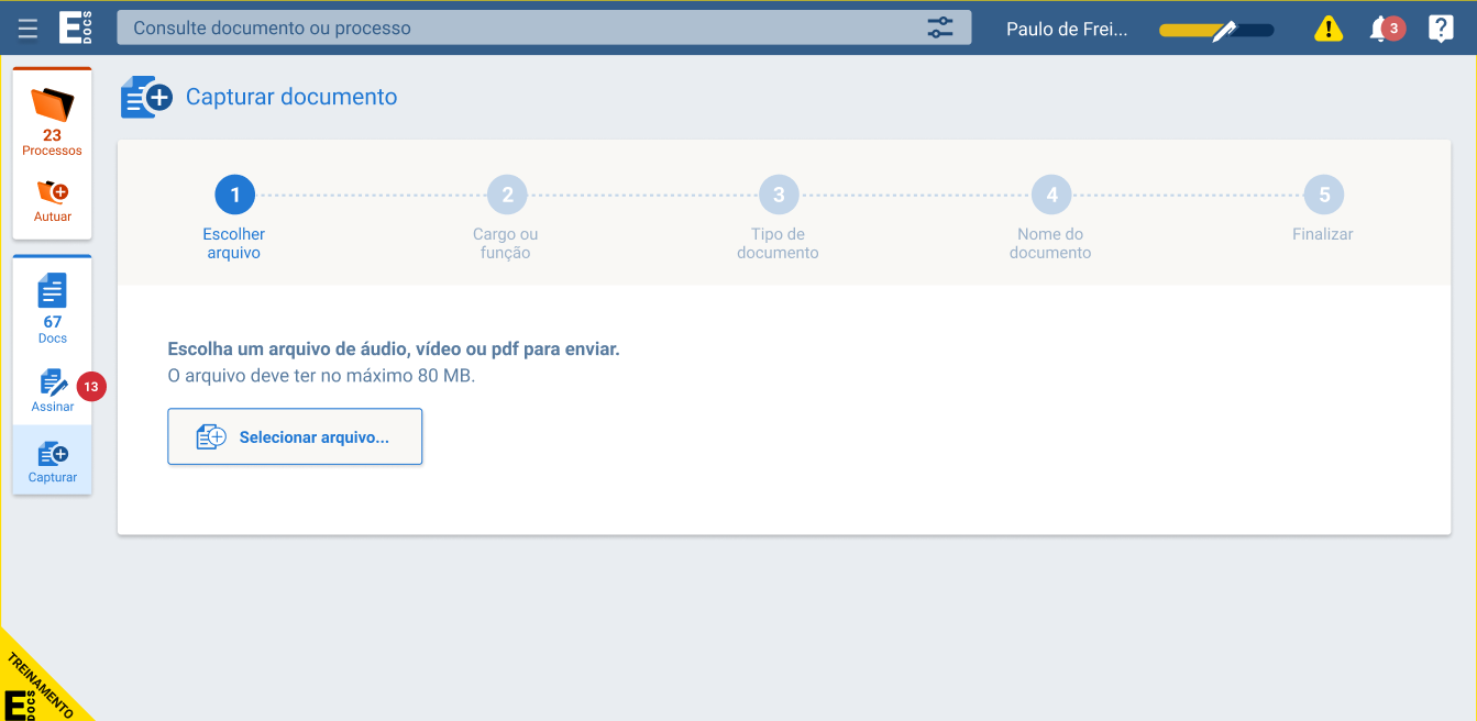 Interface E-Docs